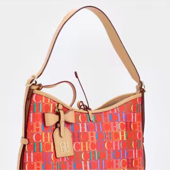 Carolina Herrera Vibrant CH luxury Shoulder Bag - Picture 5 of 16